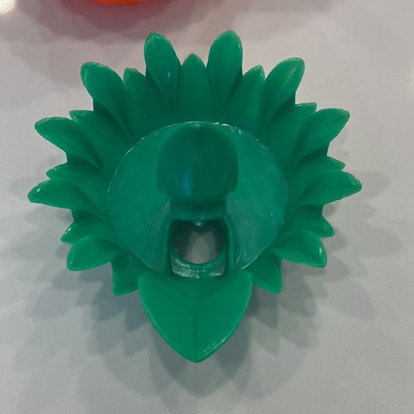 Vintage Mid-Century Minerware Orange Plastic Pineapple Pitcher - Picture 5 of 7